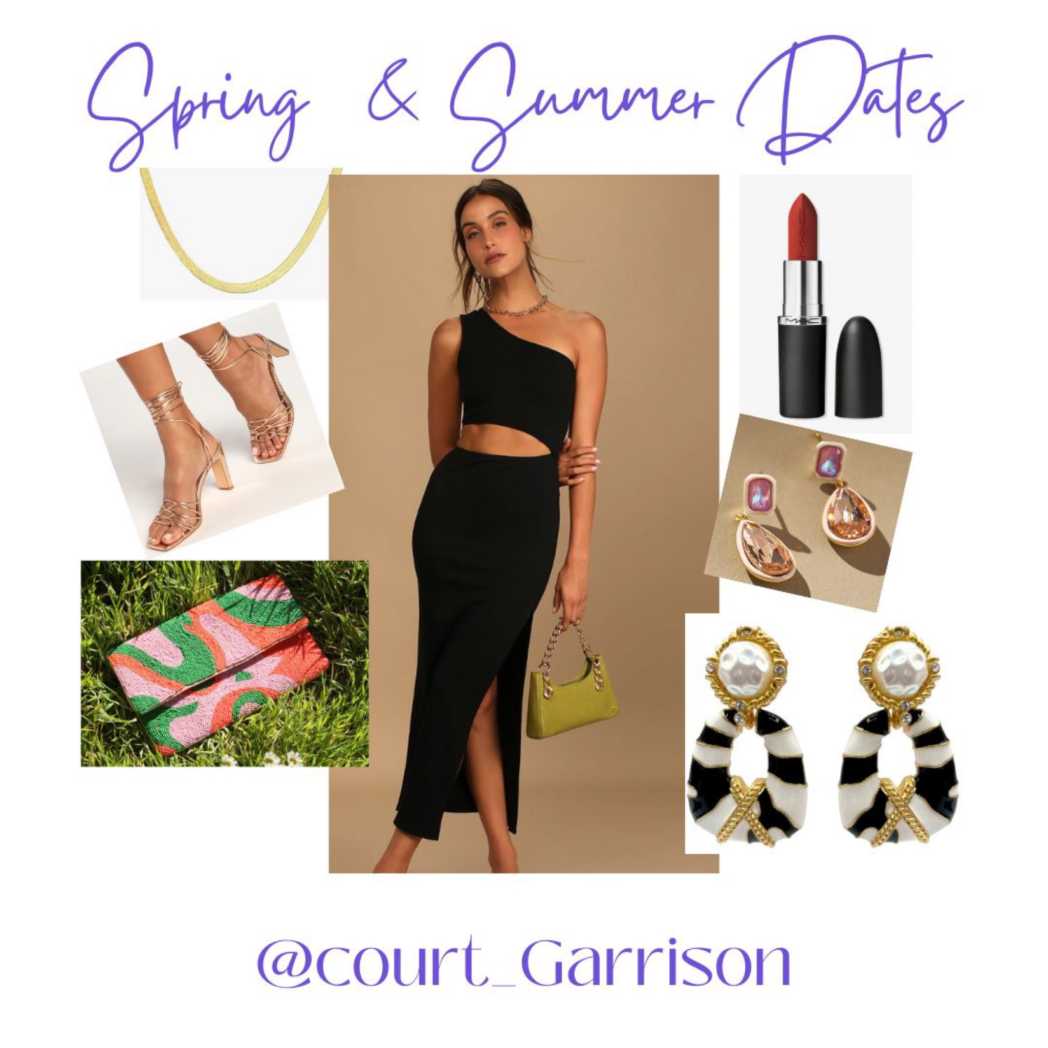 Beautiful wedding guest dress, graduation dress,
Spring dress or date night dress. One shoulder dress and gorgeous   cutout detail in classic black. Paired with stunning gold sandals, beaded clutch purse, Mac cosmetics lipstick and Anthro earrings. The dress is feminine & elegant and purse is so unique. Perhaps a chic travel outfit too? 




Wedding guest
Bridal shower 
Baby shower
Graduation 
Anthro 
Hillhouse 
Uncommon James 
Charlotte Tilbury 
Abercrombie 
House of color winter 
House of color summer 
Black dress 
Wolf & badger

#liketkit #LTKshoecrush #LTKxSephora #LTKxTarget #LTKmidsize #LTKshoecrush #LTKbeauty #LTKshoecrush #LTKmidsize #LTKwedding #LTKSeasonal #LTKxTarget #LTKstyletip


#LTKtravel #LTKstyletip #LTKbeauty