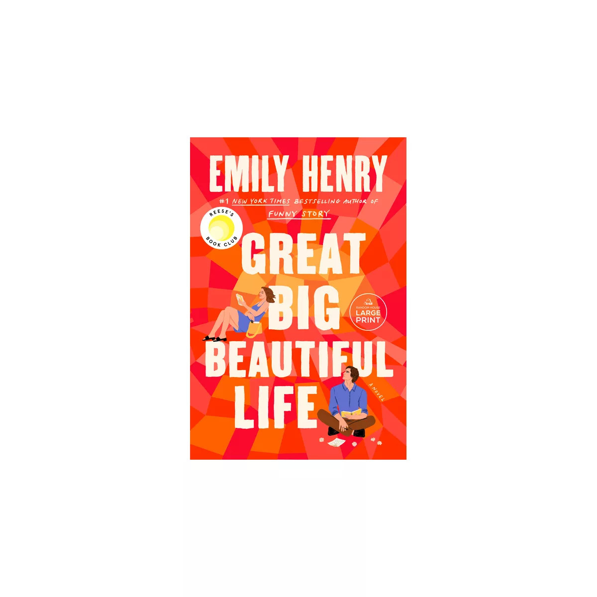Great Big Beautiful Life: Reese's Book Club - Large Print by  Emily Henry (Paperback) | Target