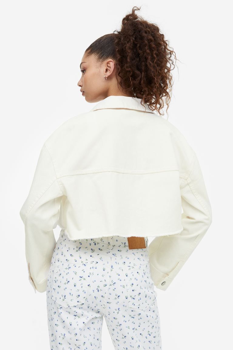 Veste courte en twill | H&M (FR & ES & IT)