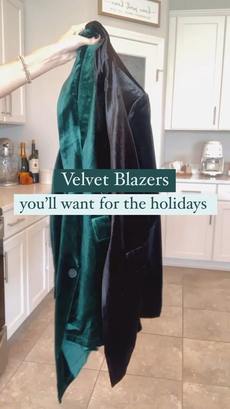 Velvet Blazers for the Holidays!Sale

#LTKHoliday #LTKSeasonal #LTKHolidaySale