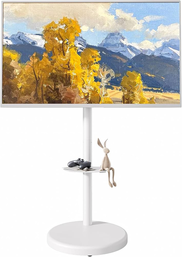 Height Adjustable Rolling TV Stand for 37-86 Inch TV up to 110 Pounds, Portrait to Landscape, Hea... | Amazon (US)