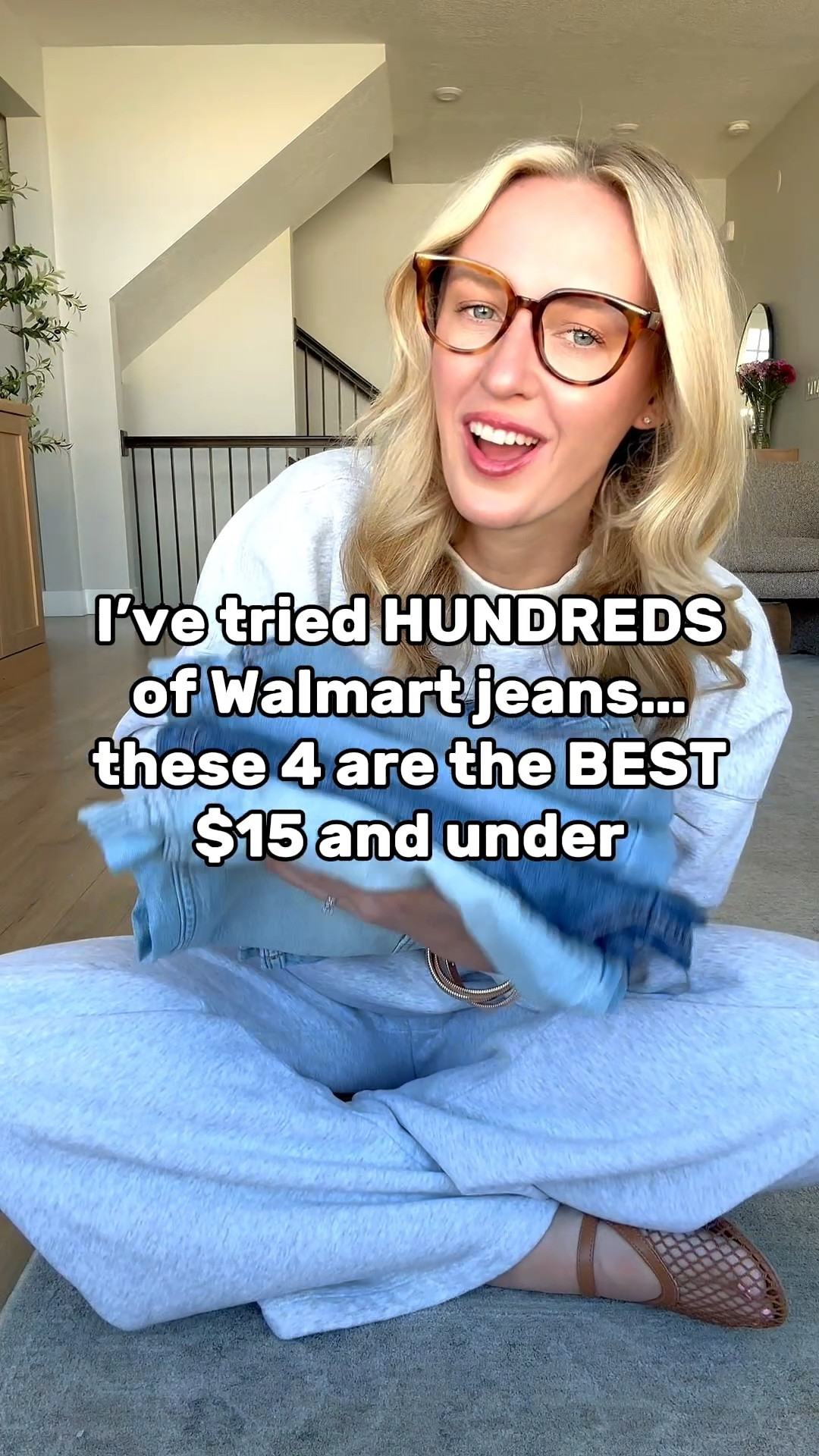 The BEST Walmart jeans $15 and under 👖 After trying hundreds of pairs, these 4 are my top picks! They have amazing stretch, flattering fits, and look way more expensive than they are. I also linked even more denim styles $15 and under in my collection.

#WalmartFashion #AffordableStyle #BudgetFashion #DenimFinds #LTKStyle #WalmartStyle #LookForLess #CasualStyle #EverydayOutfits #WalmartFinds

#LTKSpringSale #LTKmomlife #LTKSaleAlert