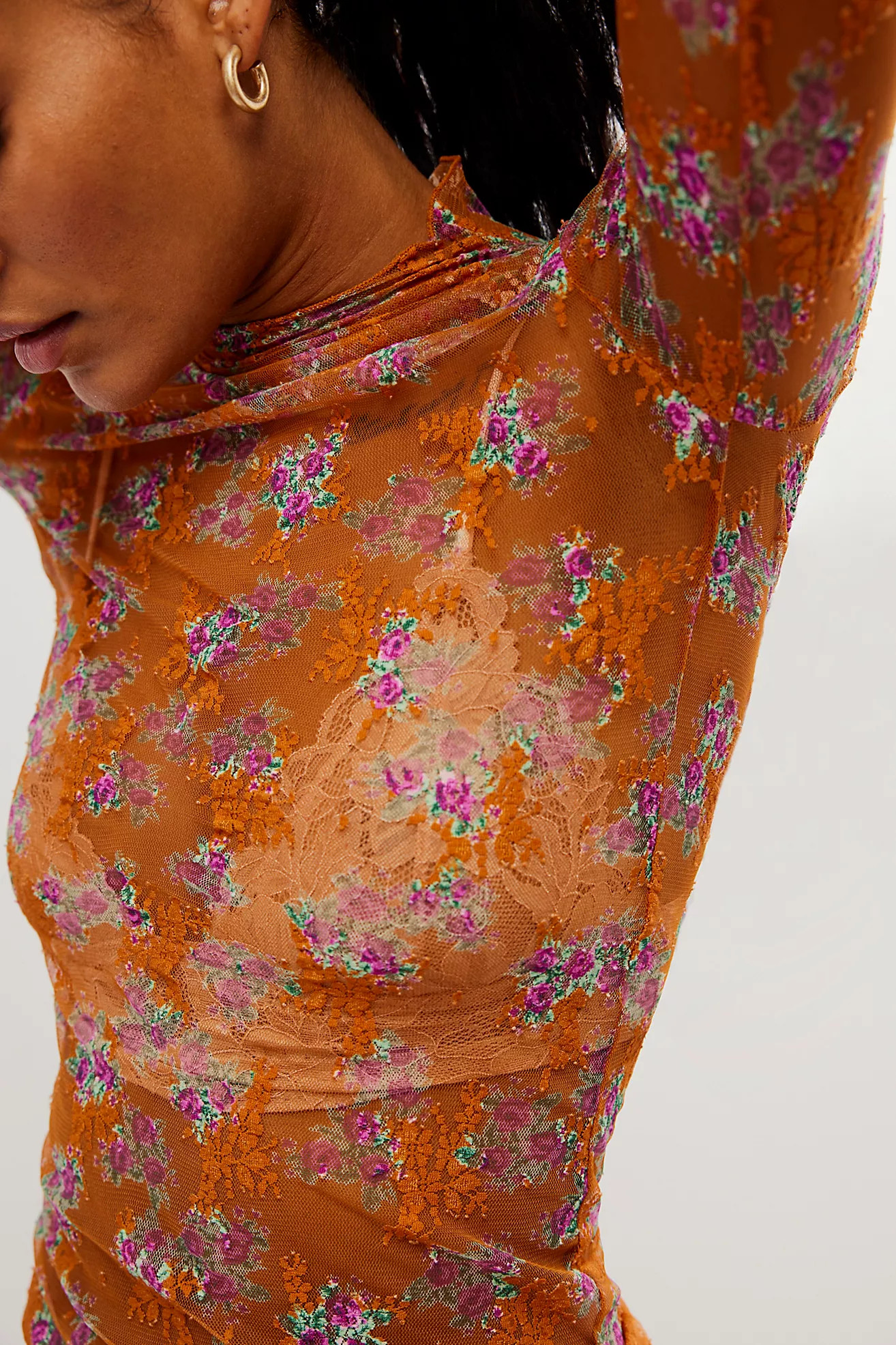 Lady Lux Printed Layering Top | Free People (Global - UK&FR Excluded)