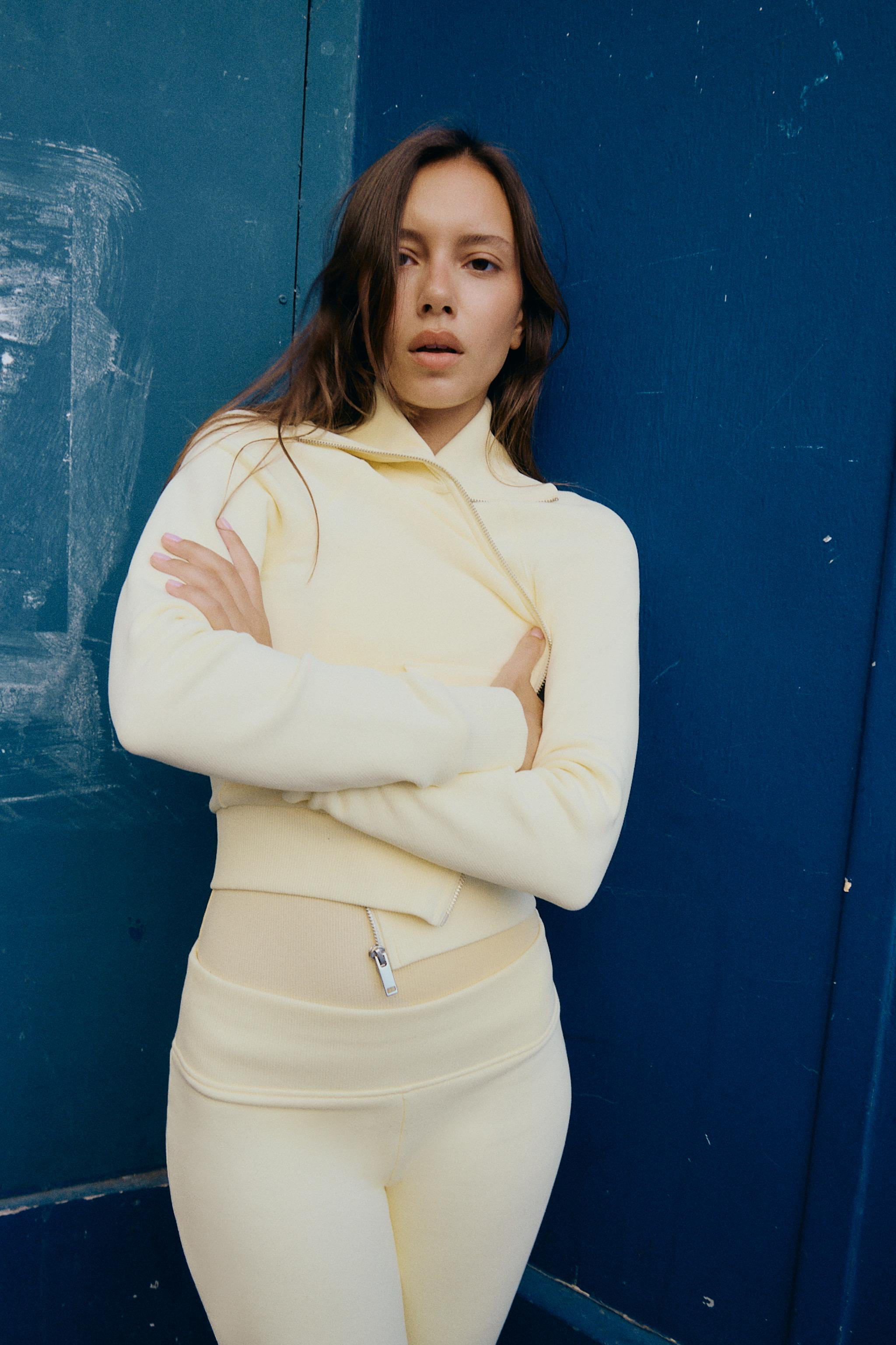 ZIP-UP PLUSH JACKET | Zara Canada