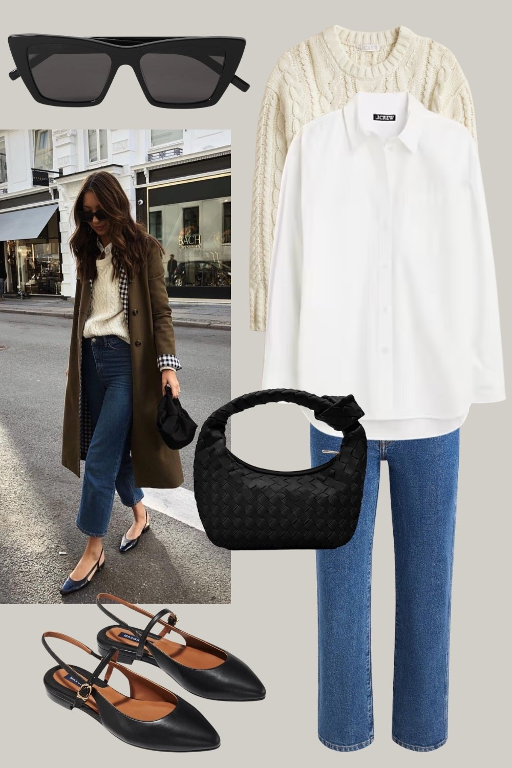 Get The Look For Less
This cute outfit has been circulating around Pinterest. With brands like Chanel, Sezane, Bottega, and Saint Laurent this outfit is envy worthy and expensive. I’ve linked some alternatives so you can get the look for less  

#LTKSaleAlert