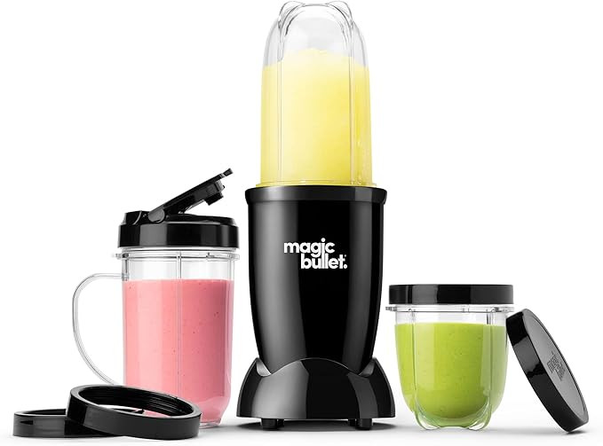 magic bullet Blender, Small, Black, 11 Piece Set | Amazon (US)