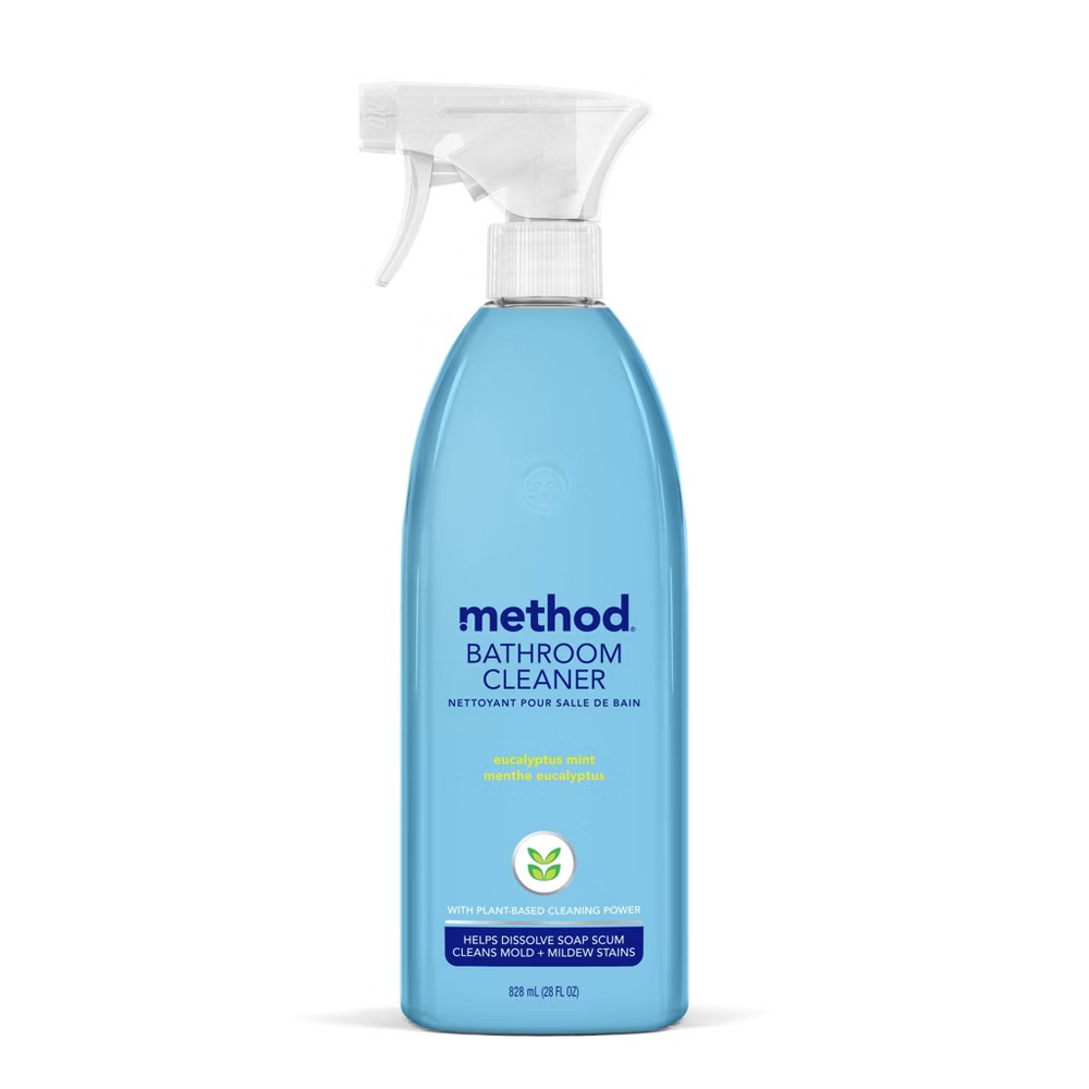 Method Cleaning Products Bathroom Cleaner Tub + Tile Eucalyptus Mint Spray Bottle 28 fl oz | Target