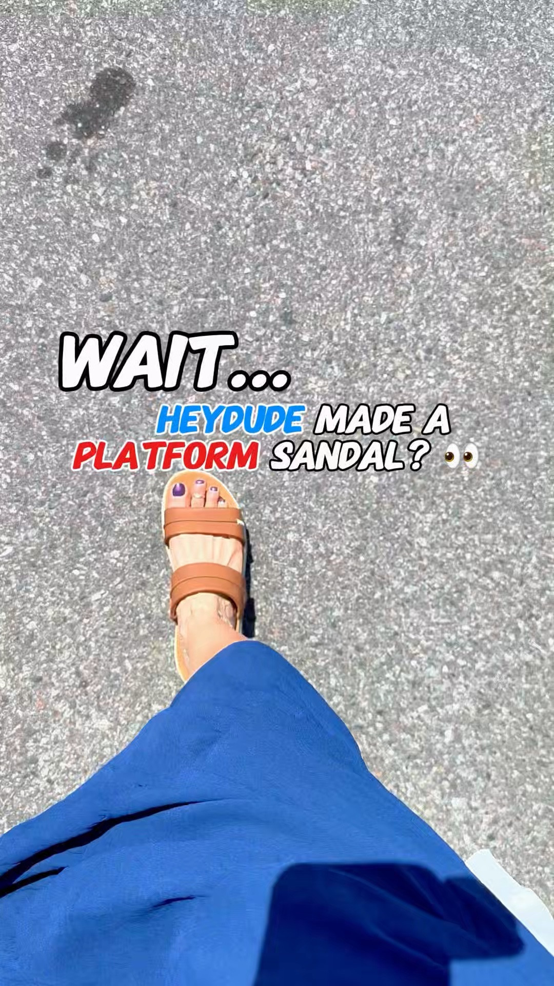My narrow feet usually slide right out of sandals… but these Austin Slides from HEYDUDE actually stay put. Memory foam straps, lightweight platform, and comfortable enough for all-day wear. ☀️

Make sure you check for coupons. And don’t take my word for it. Check out the reviews below.

#heydude #heydudeshoes #austinslide #platformsandals #sandalsforwomen