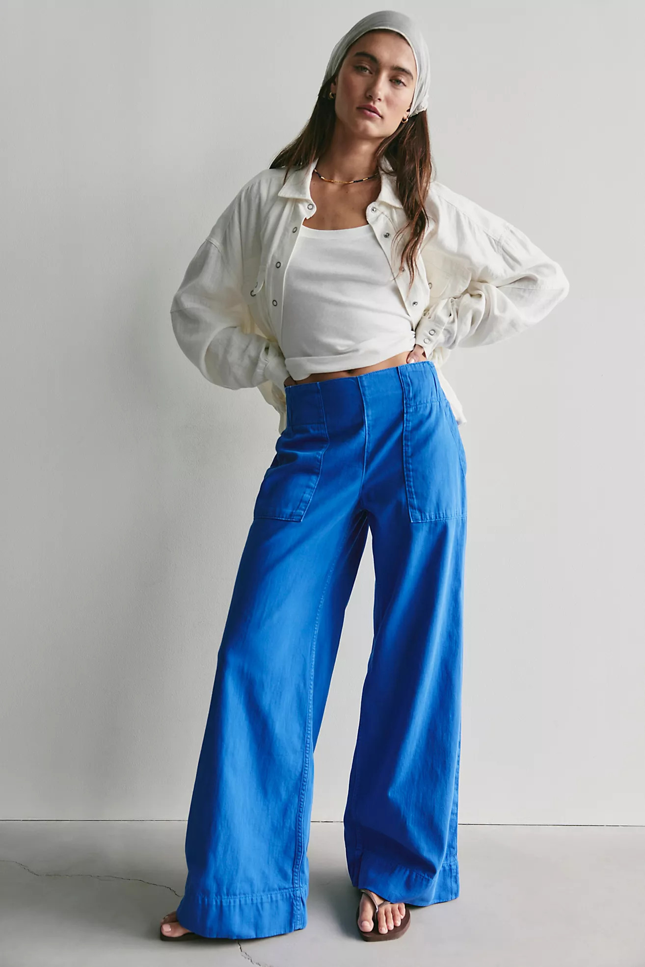 We The Free Breezy Denim Pull-On Jeans | Free People (Global - UK&FR Excluded)