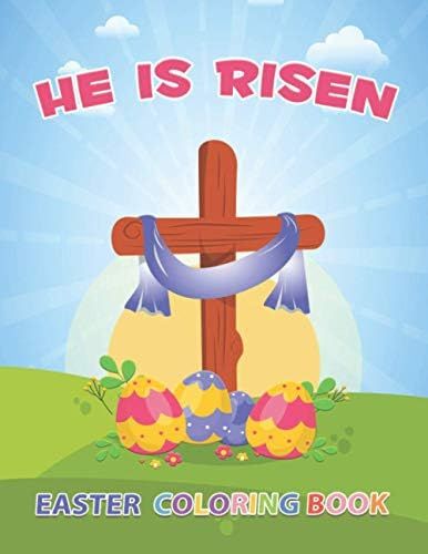 He Is Risen: The Easter Bible Coloring Book For Kids | Amazon (US)
