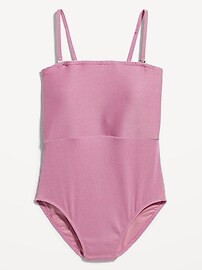 Convertible Metallic Shine One-Piece Swimsuit for Women | Old Navy (US)