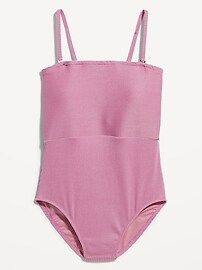 Convertible Metallic Shine One-Piece Swimsuit for Women | Old Navy (US)
