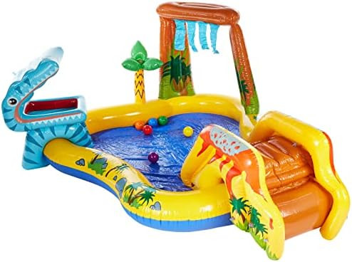 Intex Dinosaur Inflatable Play Center, 98in X 75in X 43in, for Ages 2+ | Amazon (US)