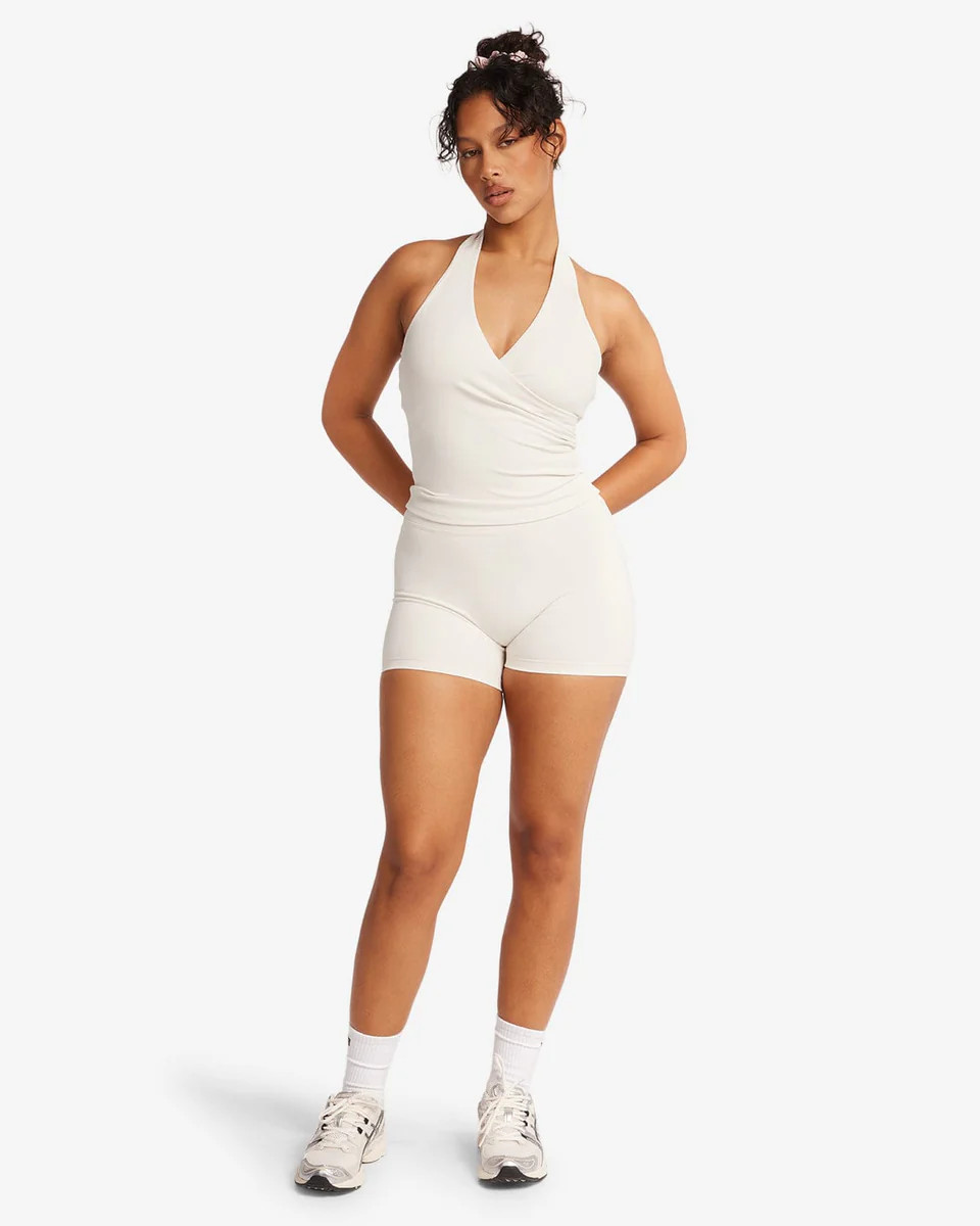 Form Invisible Scrunch Shorts 4" | Vanilla | Crop Shop Boutique AU