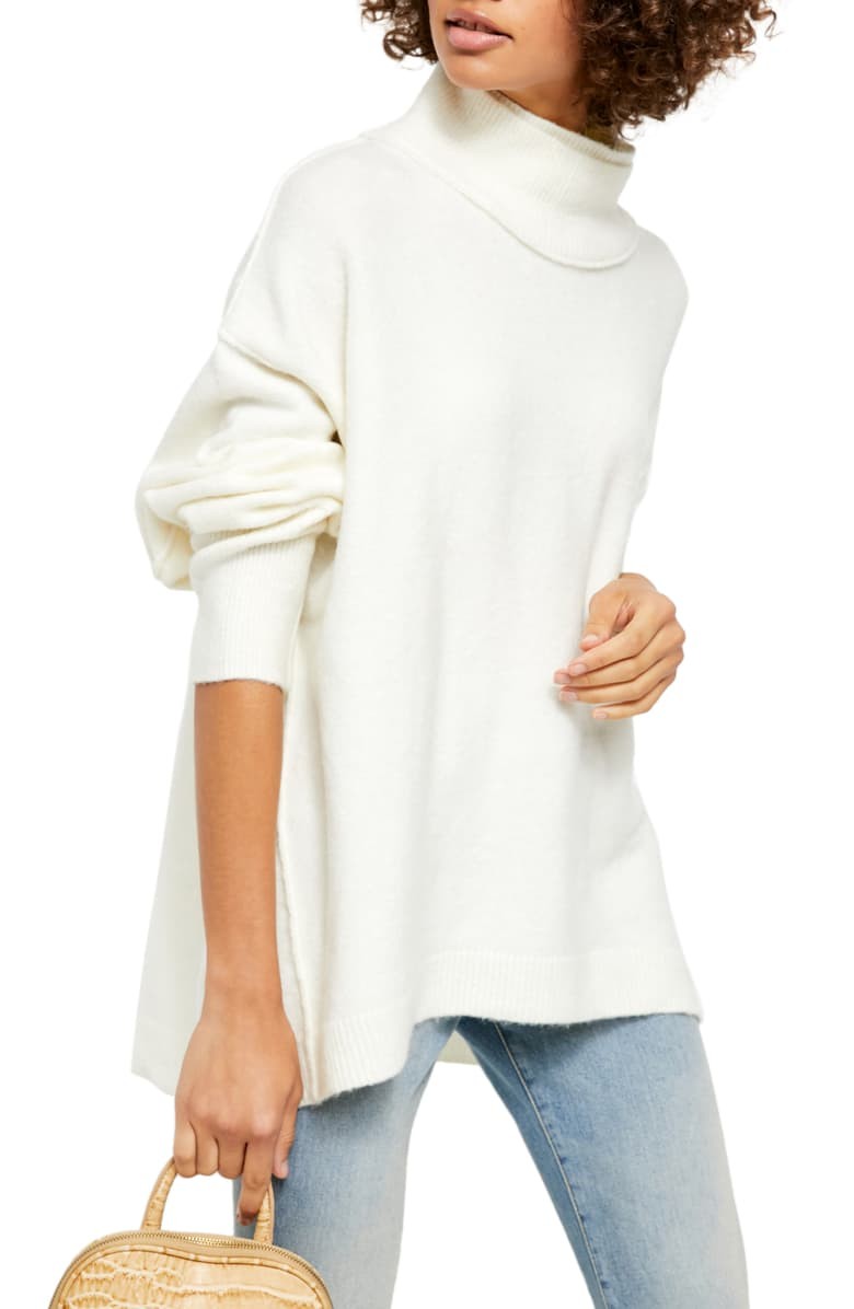 Free People Afterglow Mock Neck Top | Nordstrom | Nordstrom