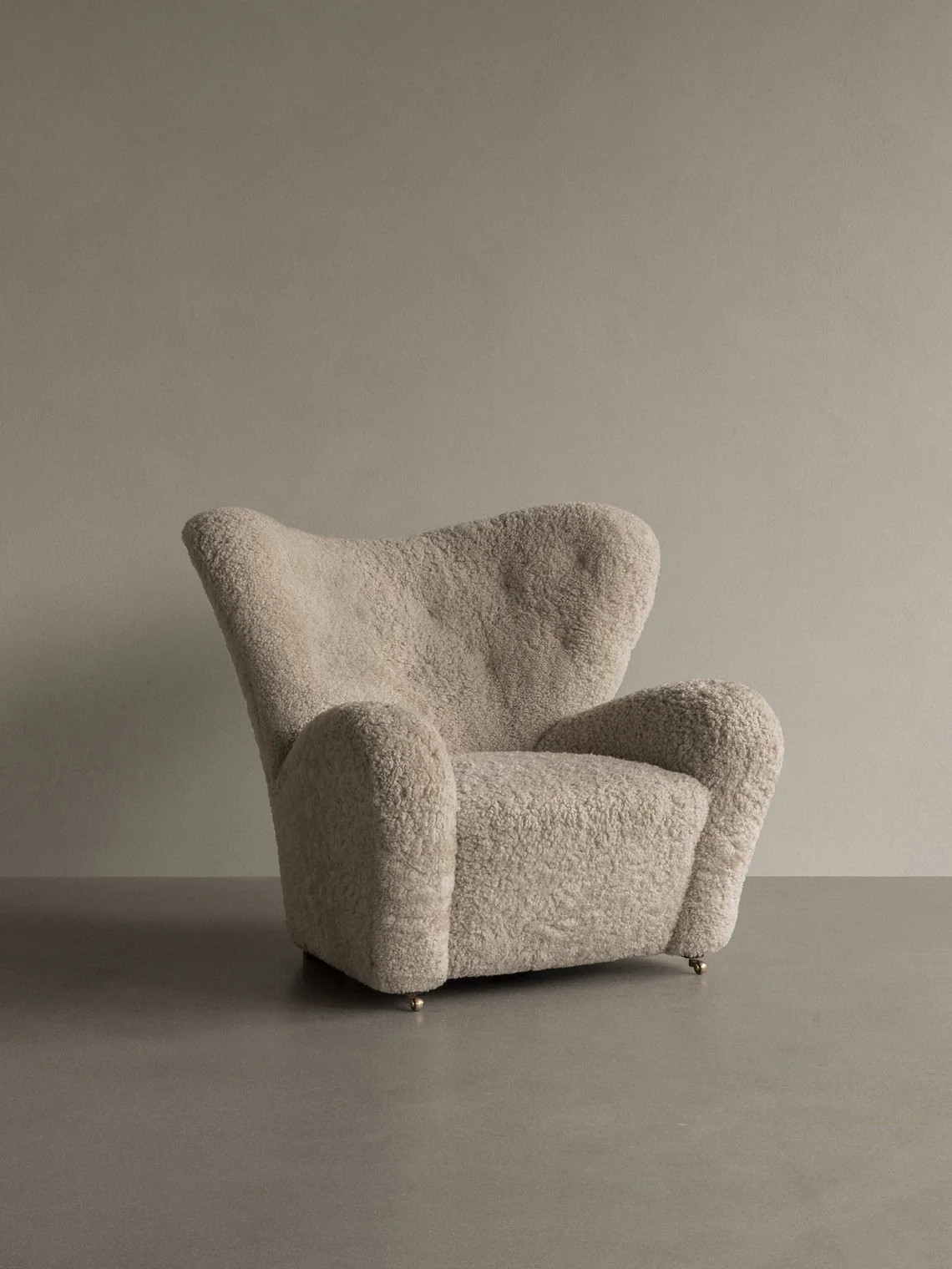 Fauteuil lounge en peluche The Tired Man | Westwing EU