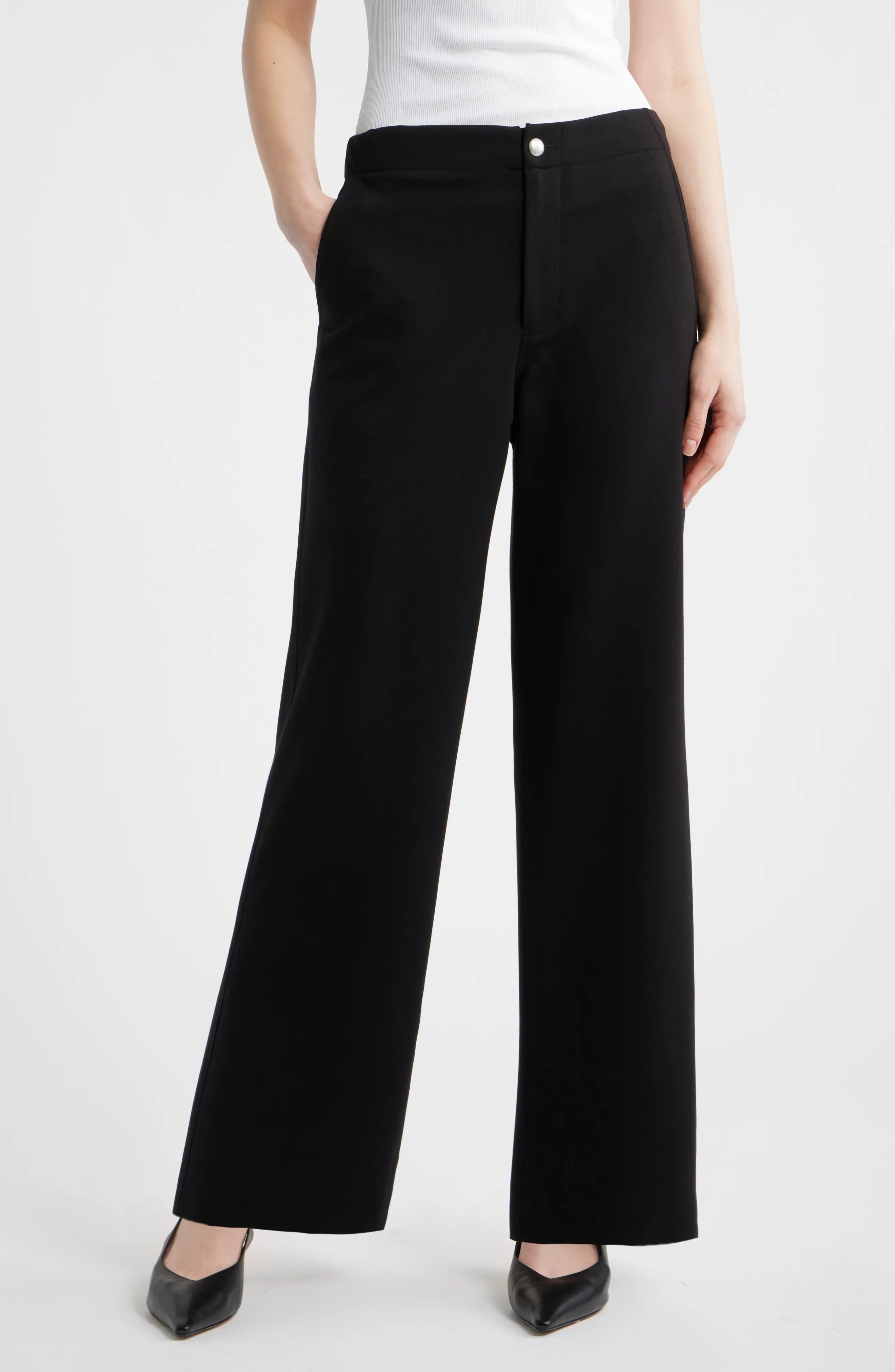 Irina Ponte Wide Leg Pants (Women) | Nordstrom | Nordstrom