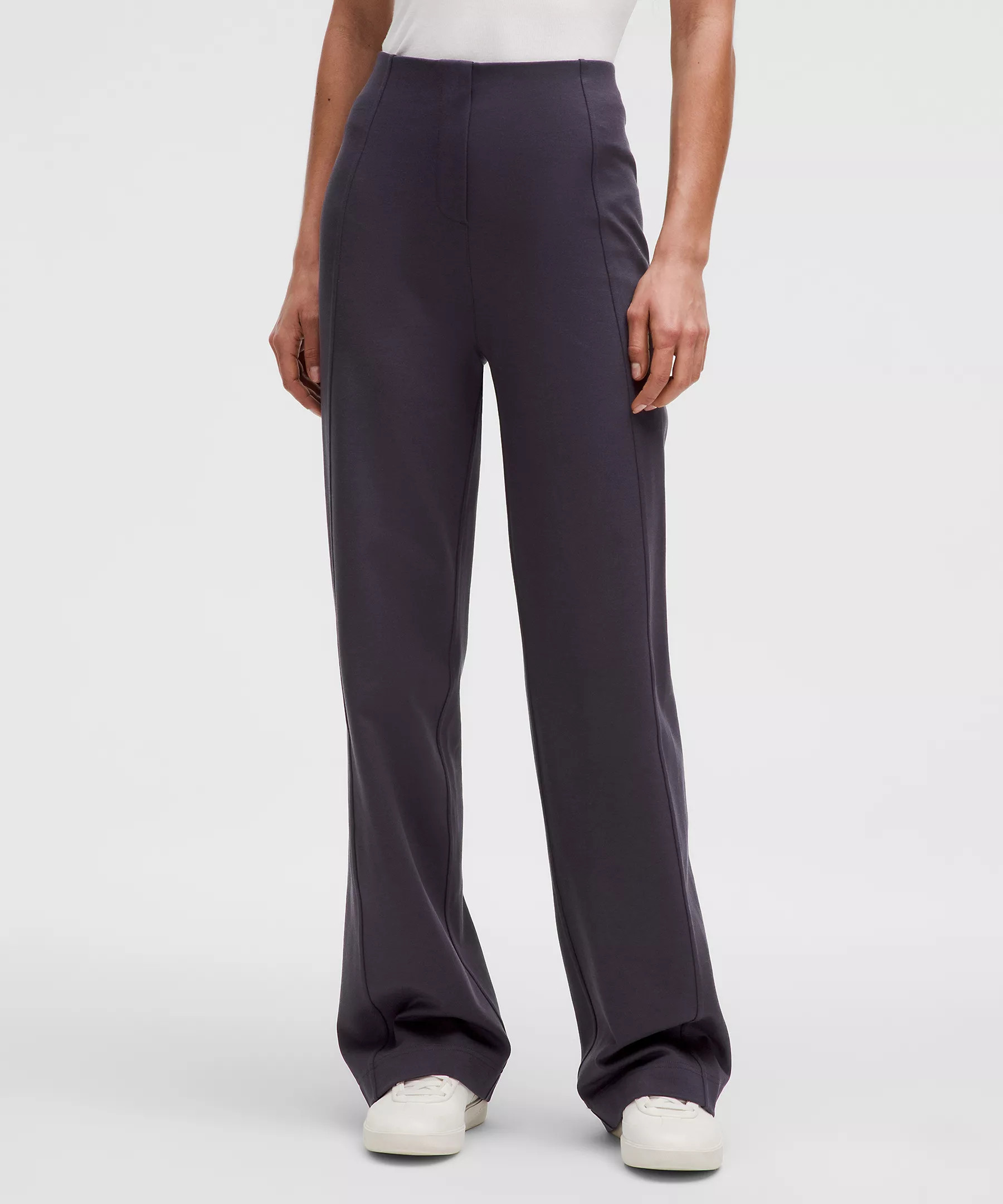 Stretch Knit Straight-Leg Pull-On Pant | Women's Trousers | lululemon | Lululemon (US)