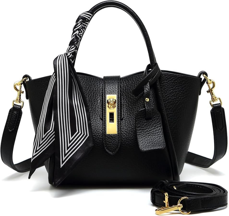 Women's shoulder bag, women's wallet, vintage handbag, synthetic leather crossbody bag with adjus... | Amazon (US)