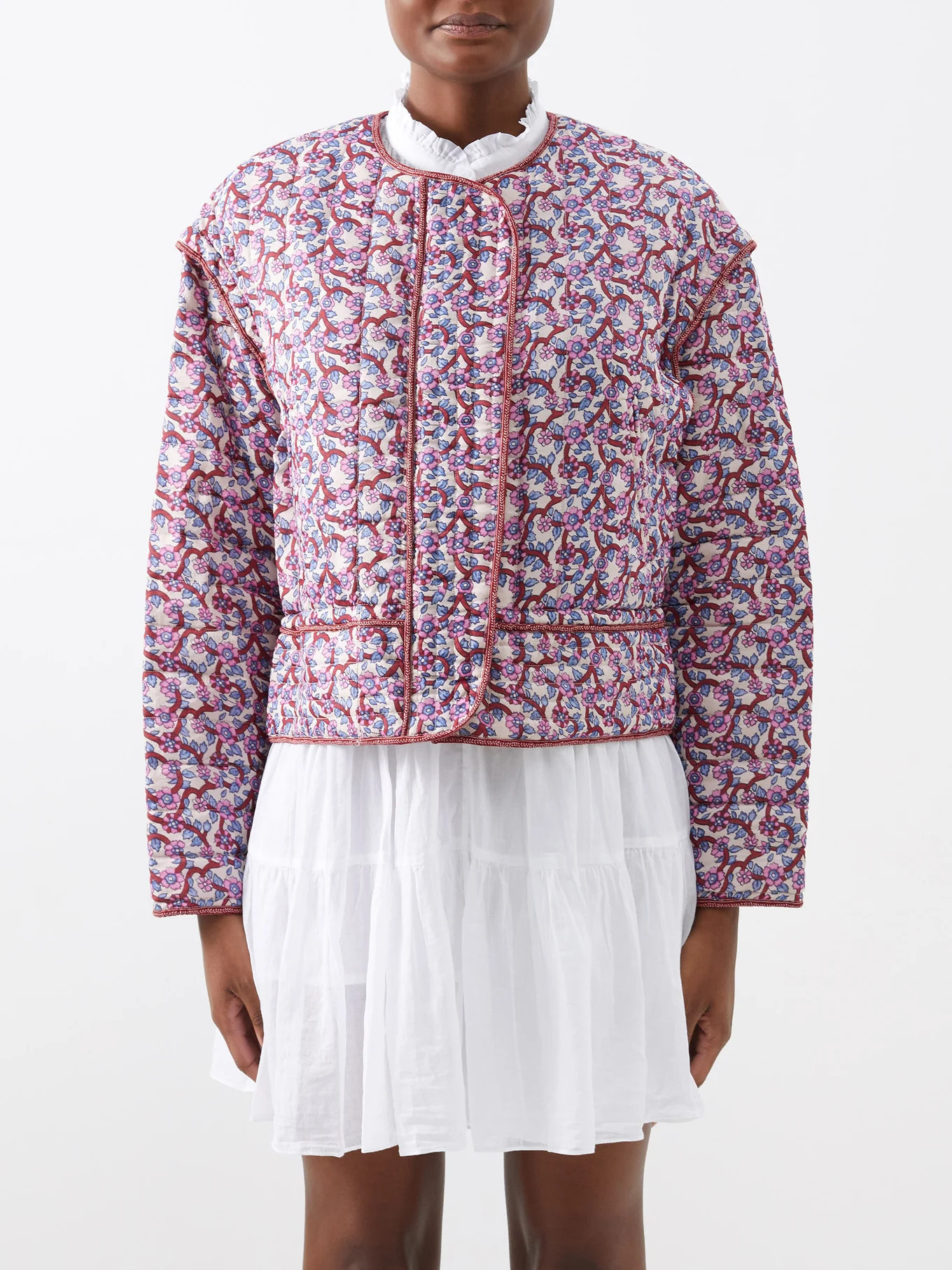 Gelio-print quilted-cotton jacket | Isabel Marant Étoile | Matches (US)