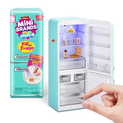 Mini Brands Fill the Fridge Playset | Target
