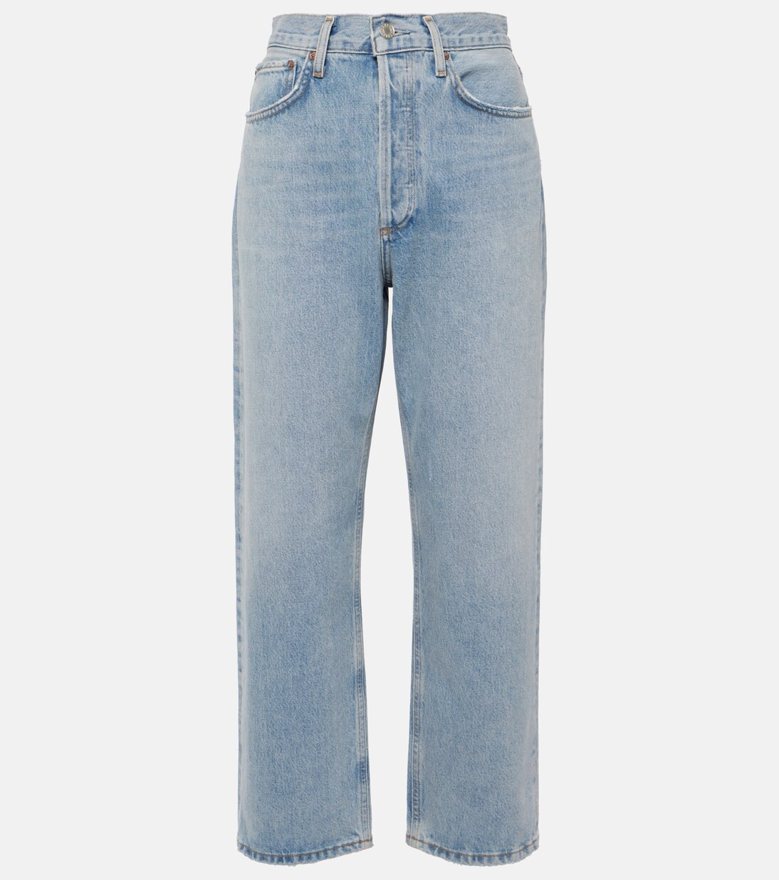 90's Crop mid-rise straight jeans | Mytheresa (UK)