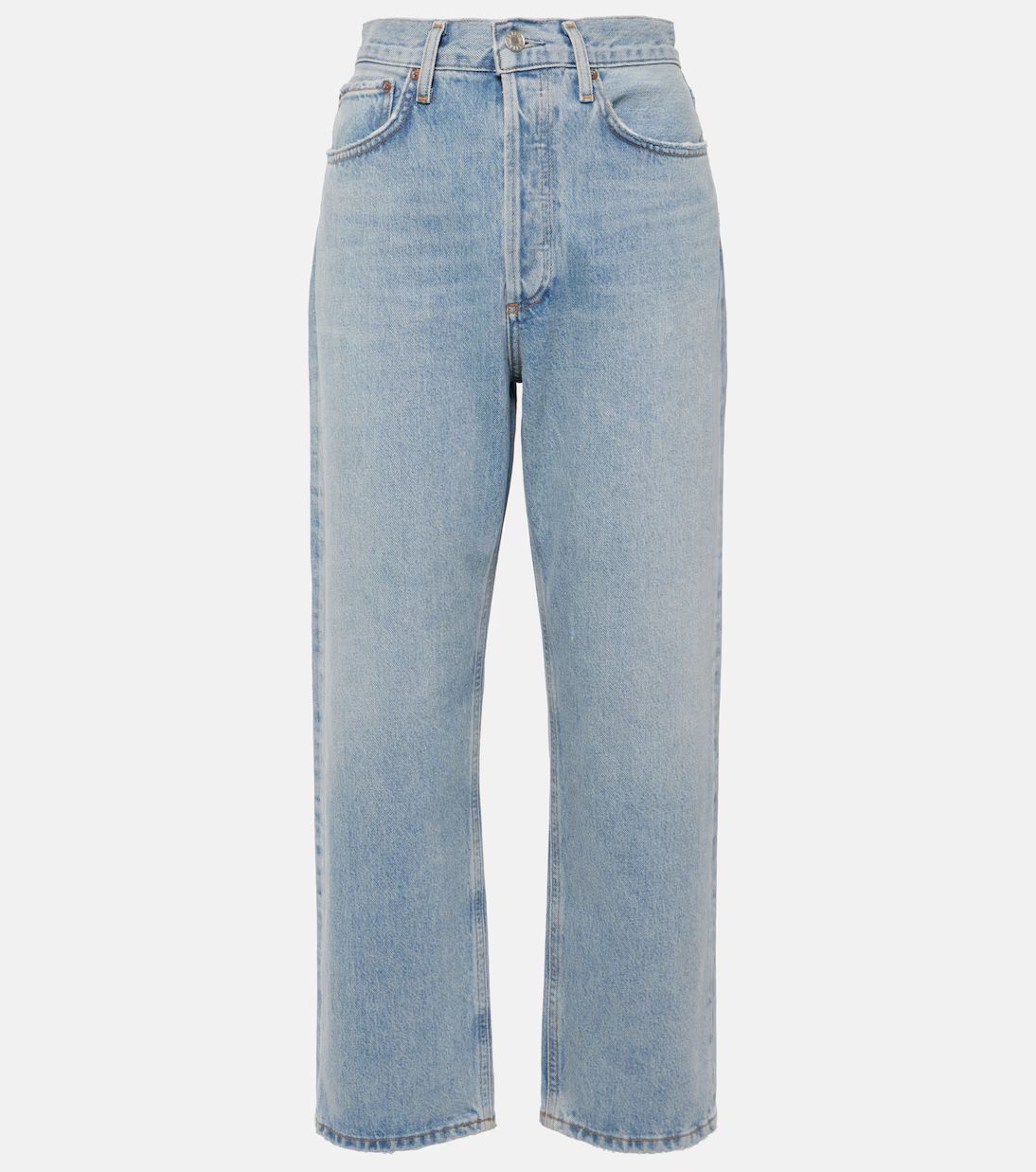 90's Crop mid-rise straight jeans | Mytheresa (UK)