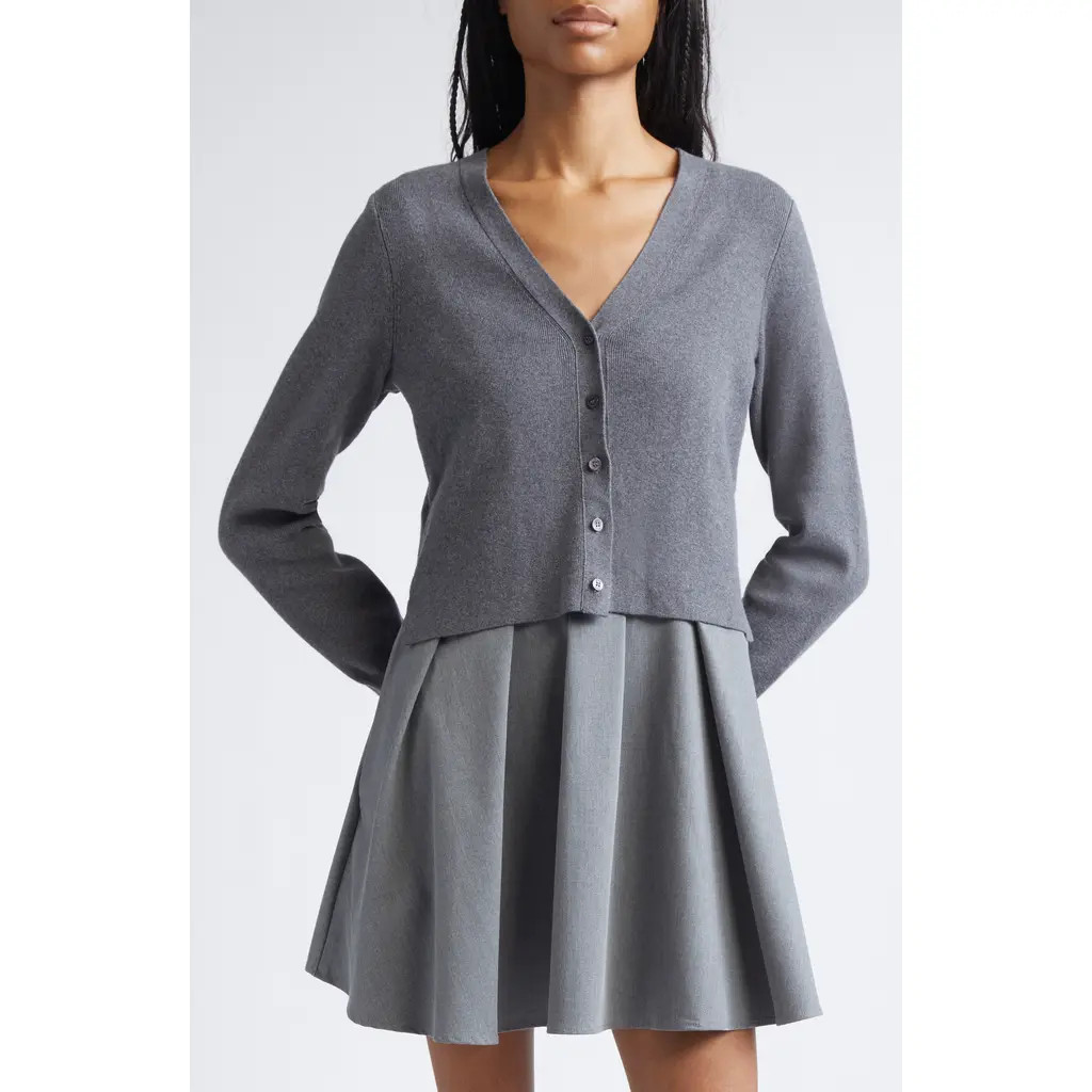 STAUD Milo Dress in Static at Nordstrom Rack, Size Large | Nordstrom Rack