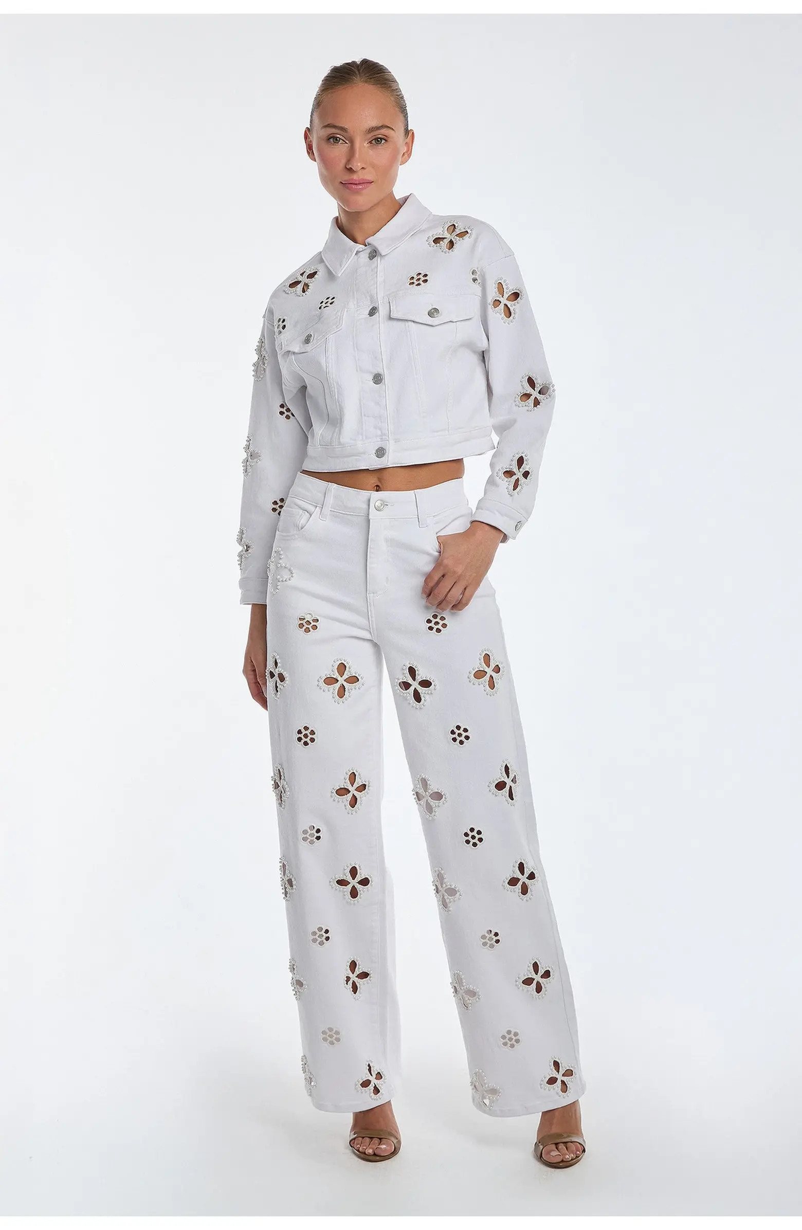 Kaia Pearl High Rise Jean | Nordstrom