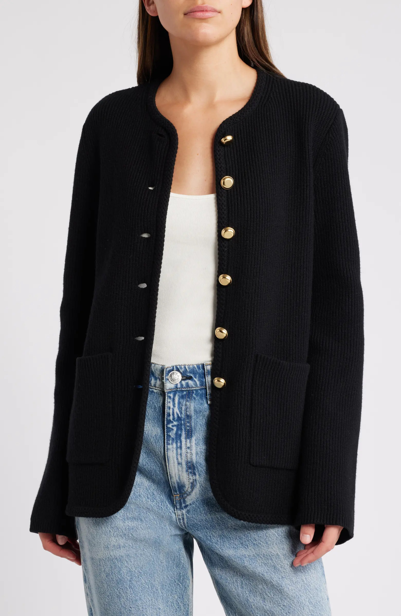 rag & bone Nancy Wool Blend Cardigan | Nordstrom | Nordstrom