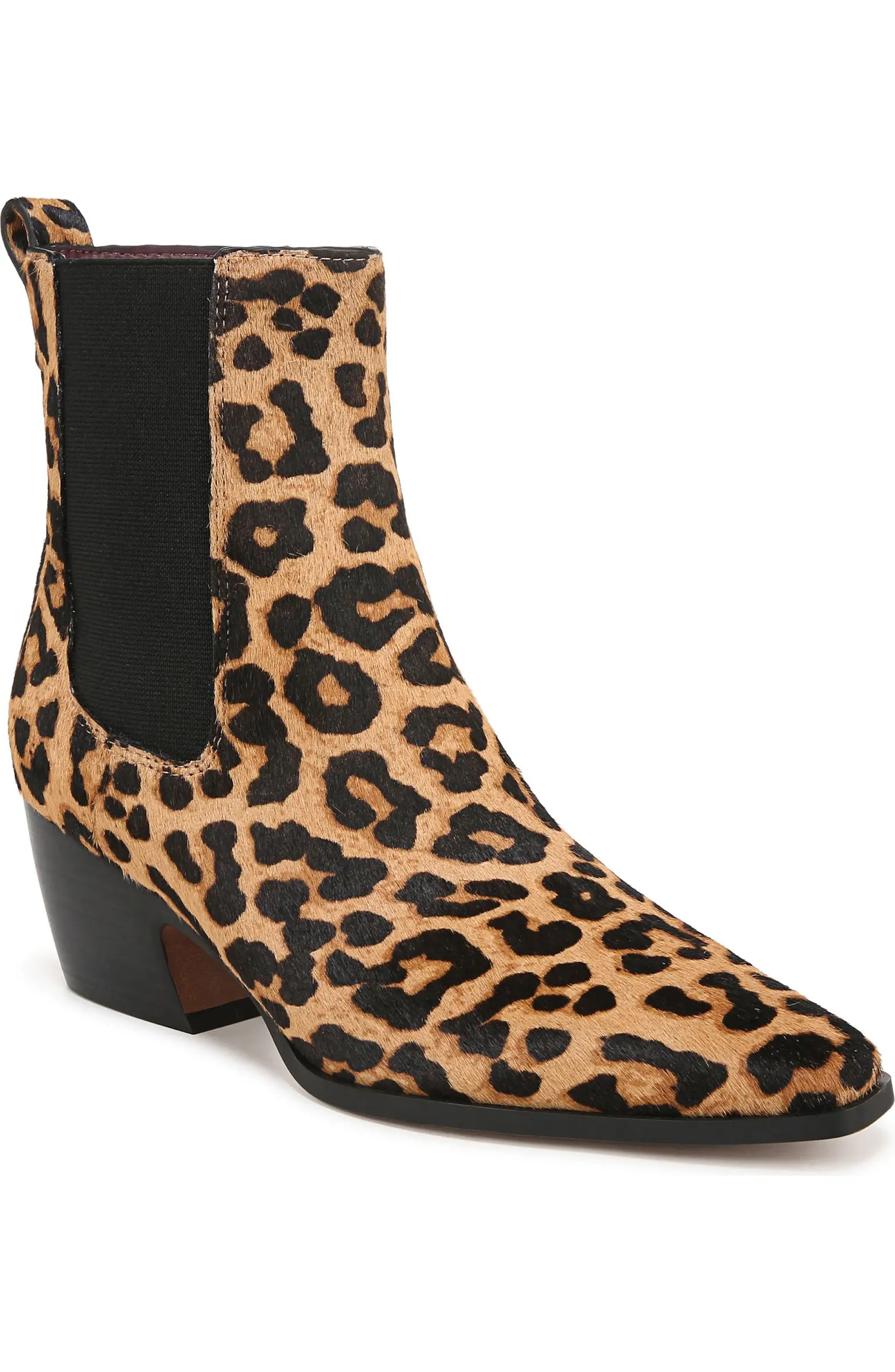 SARTO by Franco Sarto Vianca Genuine Calf Hair Bootie (Women) | Nordstrom | Nordstrom