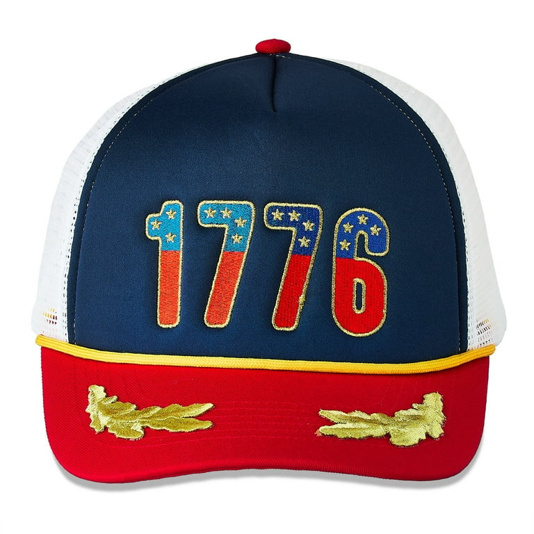 Patriotic 1776 Trucker Hat, Red/White/Blue, One Size, by Way To Celebrate | Walmart (US)