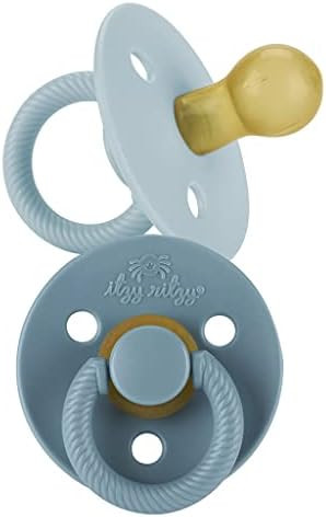Amazon.com : Itzy Ritzy Natural Rubber Pacifiers, Set of 2 – Natural Rubber Newborn Pacifiers w... | Amazon (US)