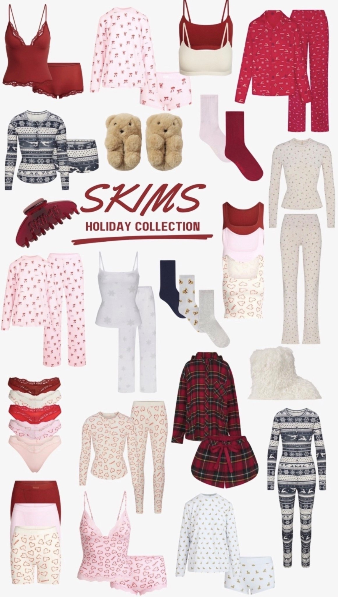 40% off holiday prints at Skims


#skims #holidays #gift #pajamas #lingerie #pants #slippers #tank #matchingset #pink #red #burgundy

#LTKHoliday #LTKCyberWeek #LTKGiftGuide

#LTKmorningroutine #LTKgrwm #LTKmomlife

#LTKdayinmylife #LTKFindsUnder100 #LTKselfcare