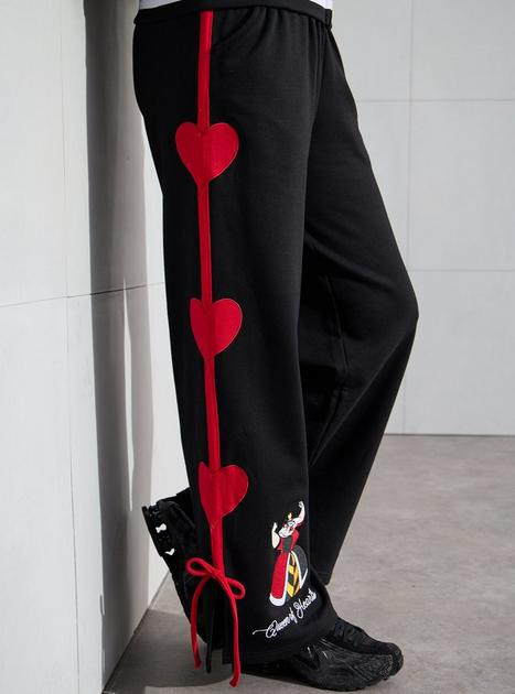 Disney Alice in Wonderland Queen of Hearts Red Rose Society Women's Sweatpants - BoxLunch Exclusi... | BoxLunch