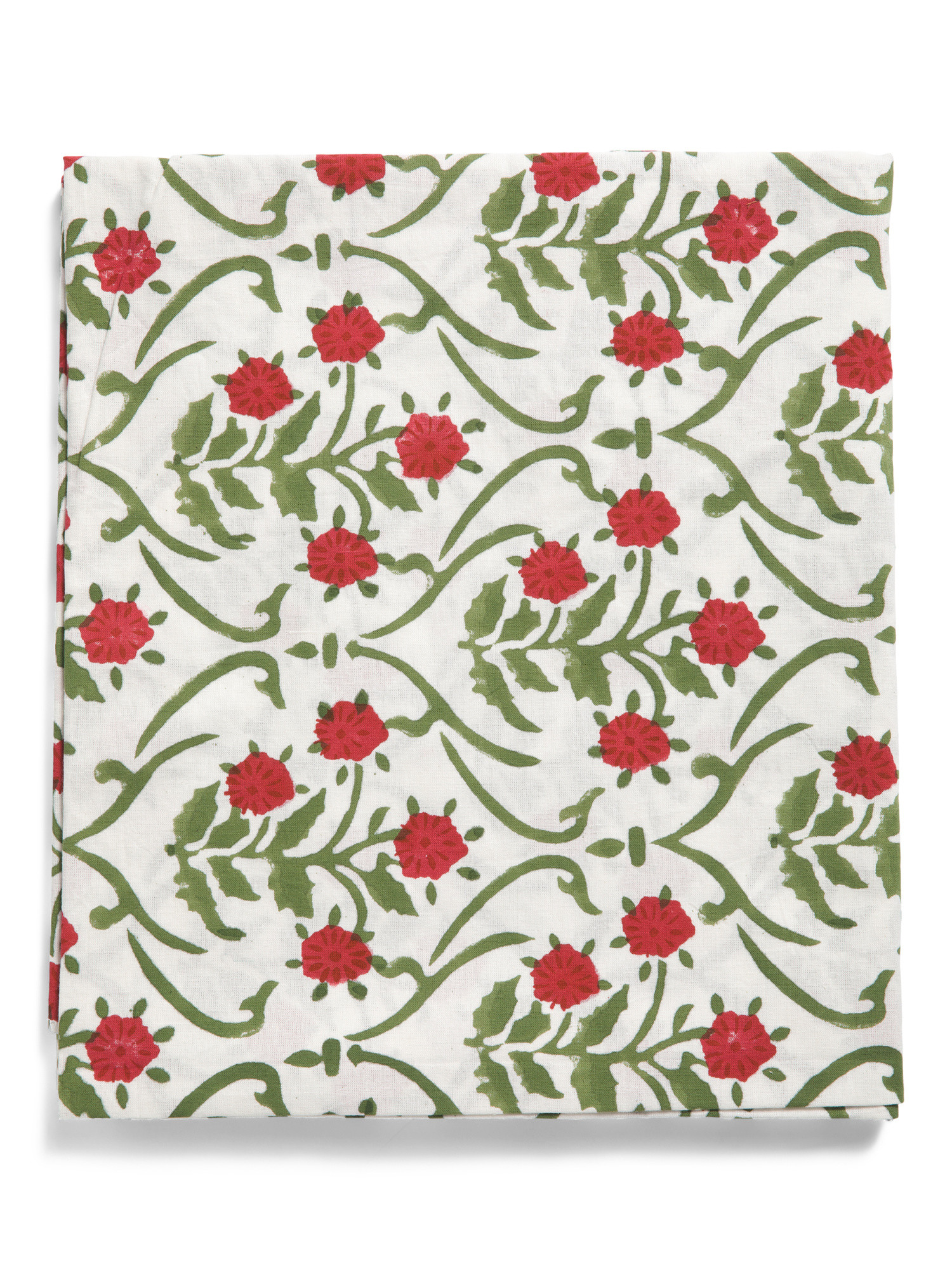 Block Printed Noel Tablecloth | Kitchen & Dining Room | Marshalls | Marshalls