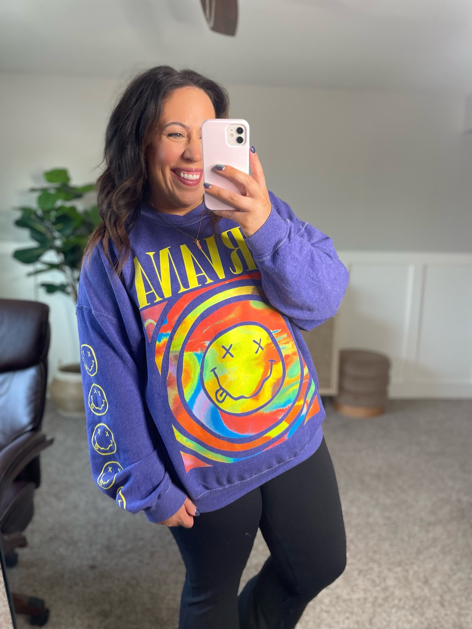 SALE Alert 🚨 My absolute fave sweatshirt from Urban Outfitters is now only $69 (orig. $79)! 

I’m wearing a size L/XL 

Nirvana shirt, Urban Outfitters sale, graphic tee, graphic sweatshirt, UO sale, sale alert, summer sale, sweatshirt sale, affordable fashion, trending now, women’s fashion, trendy sweatshirt, Nirvana fashion, Nirvana sweatshirt 

#LTKcurves #LTKstyletip #LTKsalealert