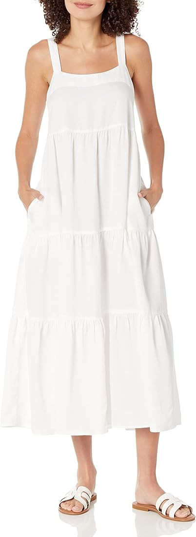 The Drop Women's Britt Tiered Maxi Tent Dress | Amazon (US)