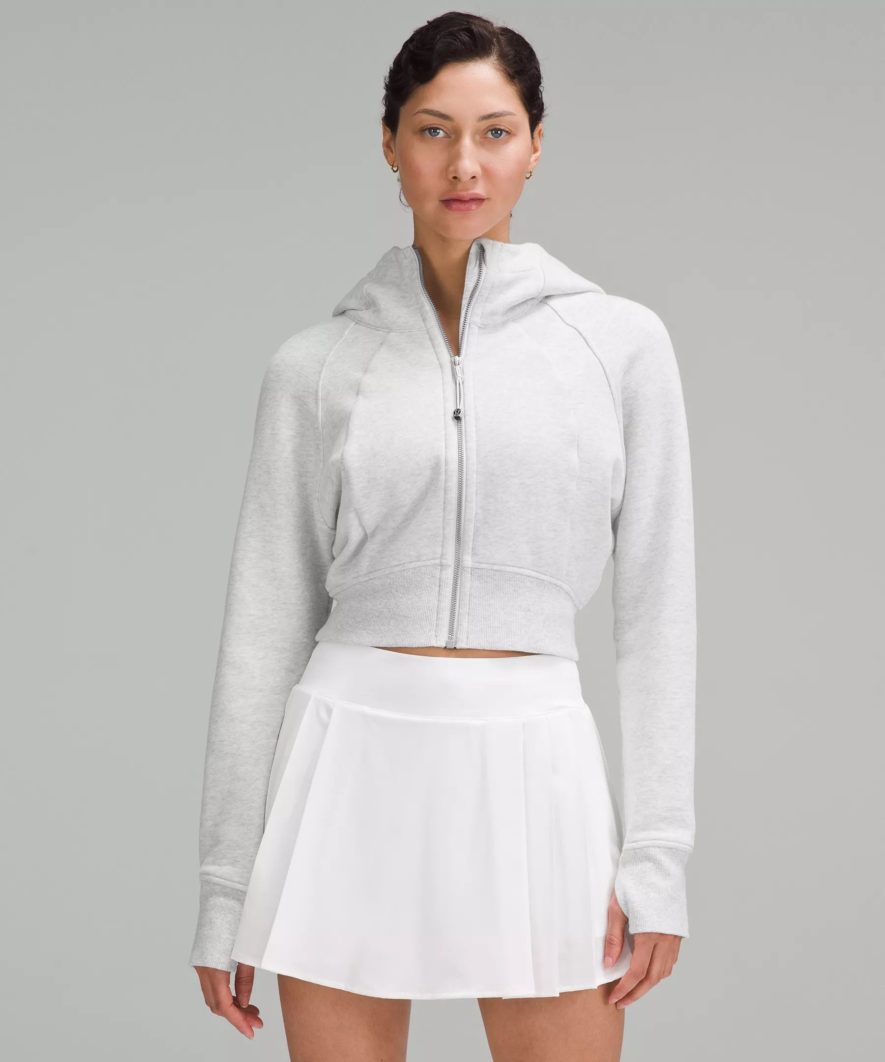 Scuba Full-Zip Cropped Hoodie | Women's Hoodies & Sweatshirts | lululemon | Lululemon (US)