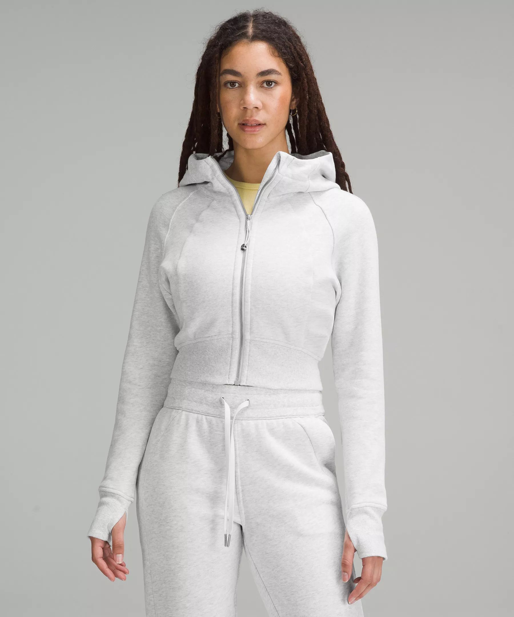 Scuba Full-Zip Cropped Hoodie | Women's Hoodies & Sweatshirts | lululemon | Lululemon (US)