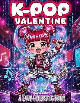 K-Pop Valentine: A Cute Coloring Book with Sweet Idols and Heartfelt Fandom Moments (Cute K-Pop C... | Amazon (US)
