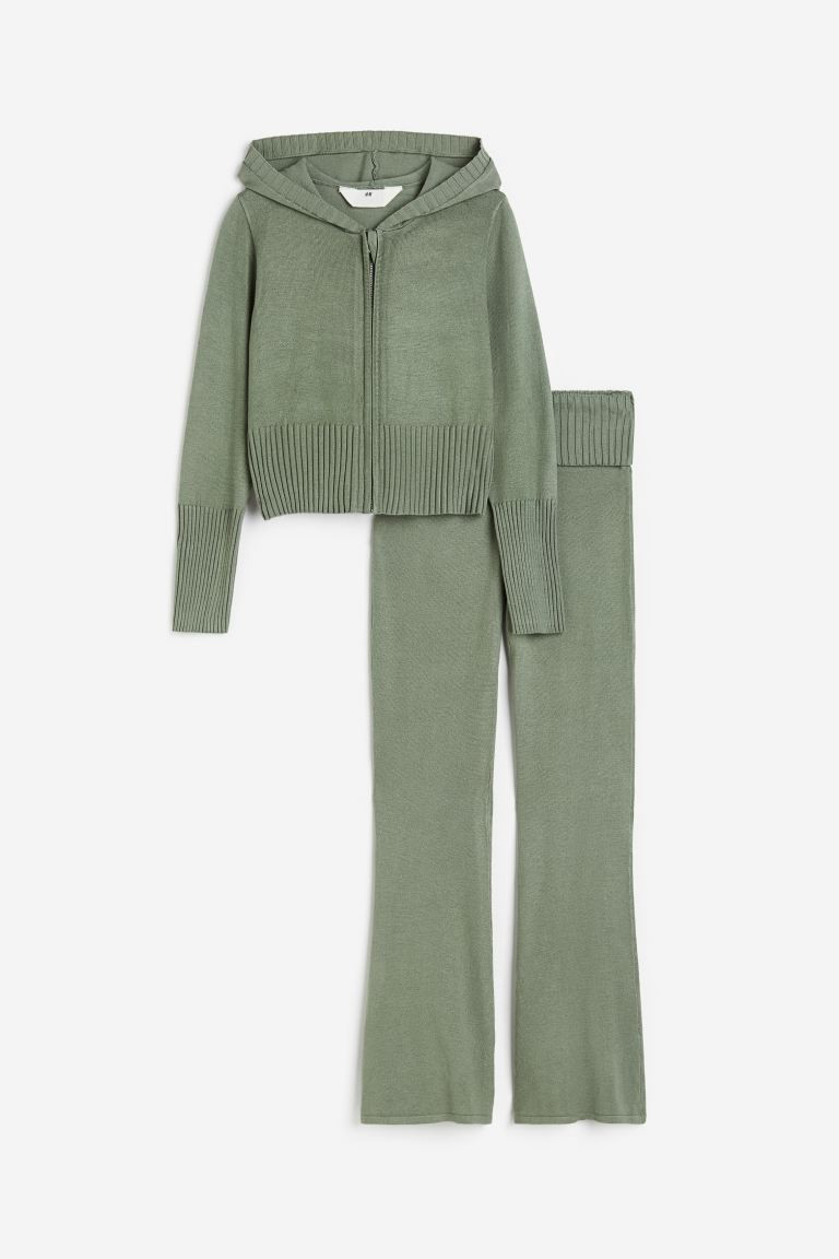 Tweedelige gebreide set | H&M (DE, AT, CH, NL, FI)