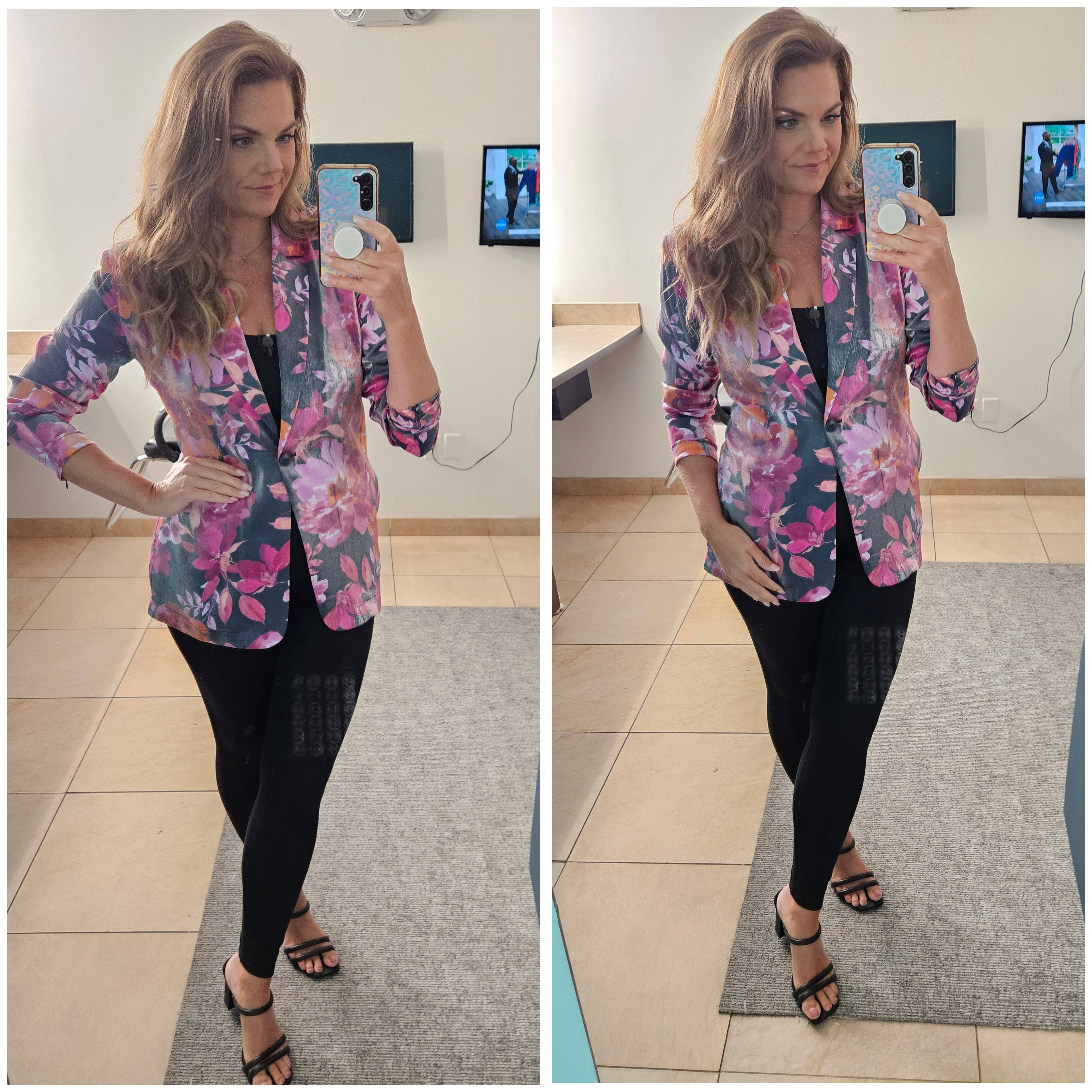 Shimmer woven blazer on sale now! I'm in a size medium for reference

#LTKSaleAlert #LTKMidsize