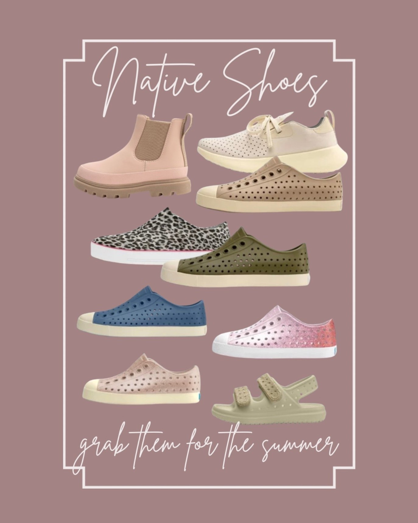 Check out native shoes for the family. Make sure to check out their latest collection the Jefferson Arc wanderfoam for adults  

#LTKWorkwear #LTKTravel #LTKKids
