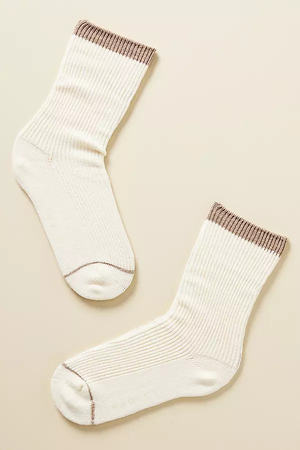 Kerry Plush Roll Top Socks | Anthropologie (US)
