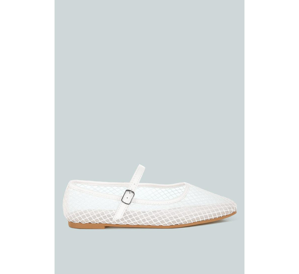 averona mesh mary jane flats - White | Macy's