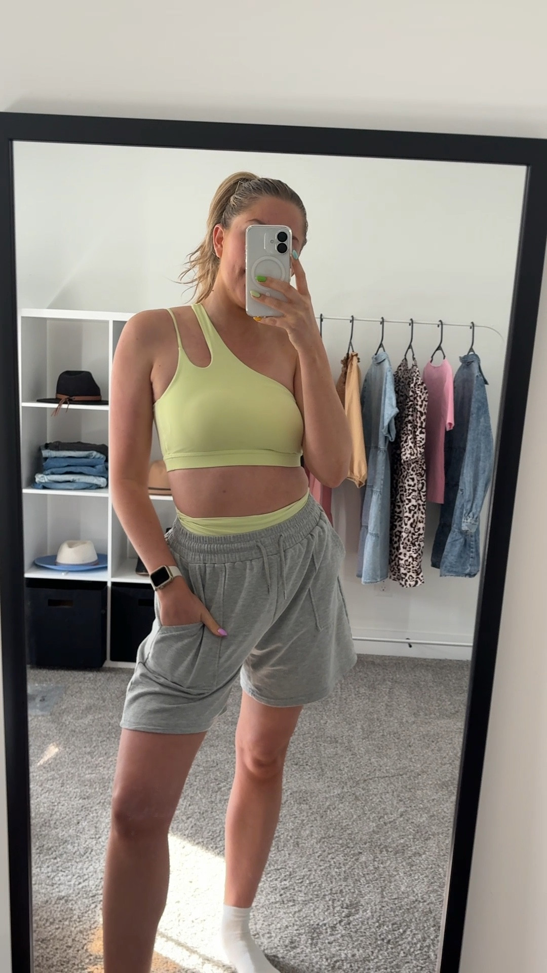 new workout set that has a unique design!! love this color right now, it’s trending for spring/summer!!

set: wearing usual size M, I feel like it’s true to size but size up if between
shorts: true to size 

| workout set | activewear 

#LTKFindsUnder100 #LTKActive