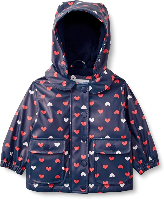 Amazon Essentials x Sofia Grainge Toddlers and Baby Girls' Water-Repellent Rain Jacket | Amazon (US)