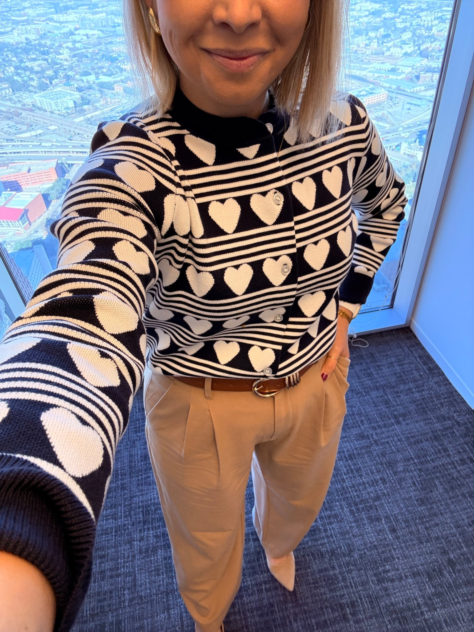 Today’s ootd for work. Size small cardigan, size 6 trouser pants. 

Work wear, over 40 style, working mom style 

#LTKSeasonal #LTKOver40 #LTKWorkwear