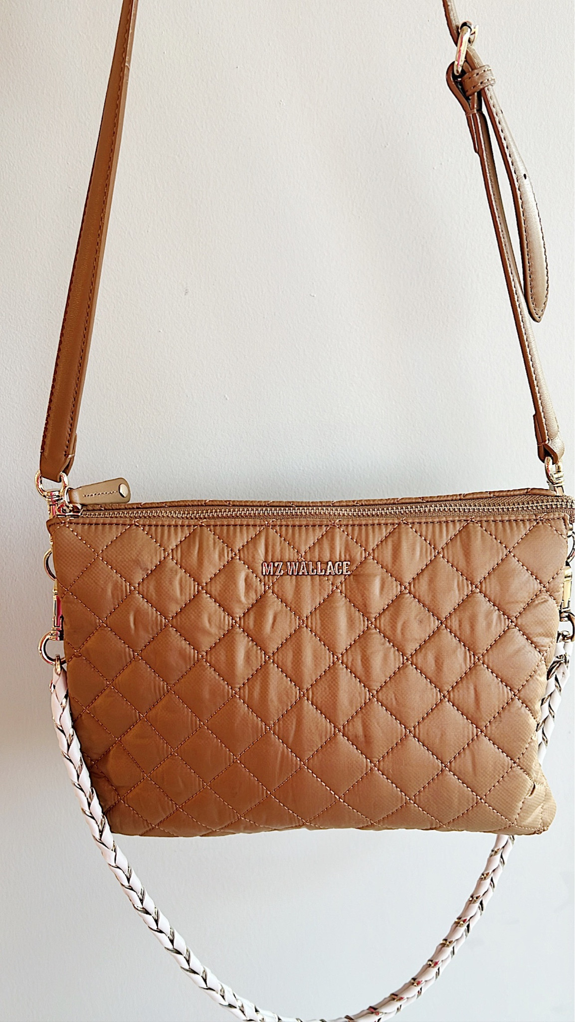 New MZ Wallace bag with tons of pockets! Comes with a shoulder strap & crossbody strap! 

#LTKunder100 #LTKFind #LTKstyletip